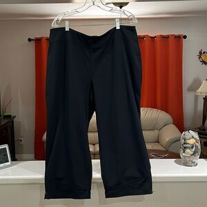 Zenergy by Chico’s Active Crop Ankle Zip Pull On Comfort Pants Size 3 = XL